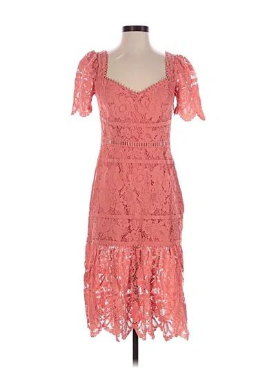 Pre-owned Saylor Cocktail Dress In Pink