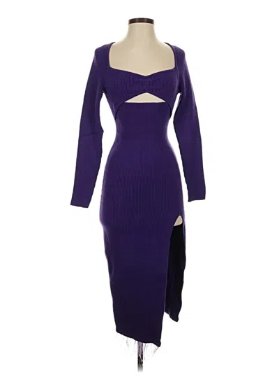 Pre-owned Saylor Cocktail Dress In Purple