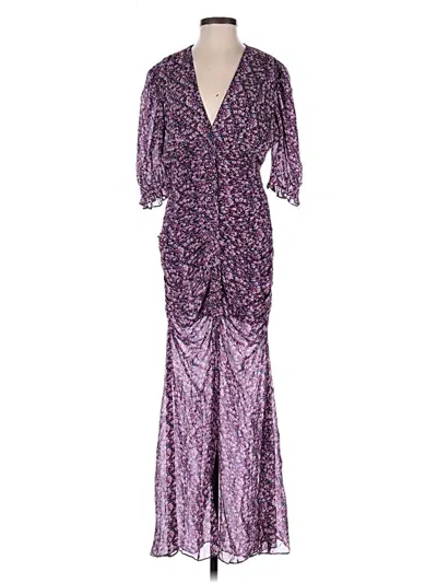 Pre-owned Saylor Cocktail Dress In Purple