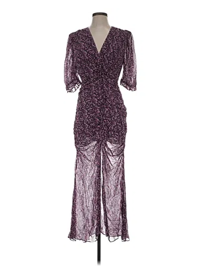 Pre-owned Saylor Cocktail Dress In Purple