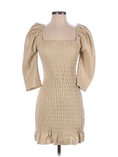 Saylor Cocktail Dress In Tan