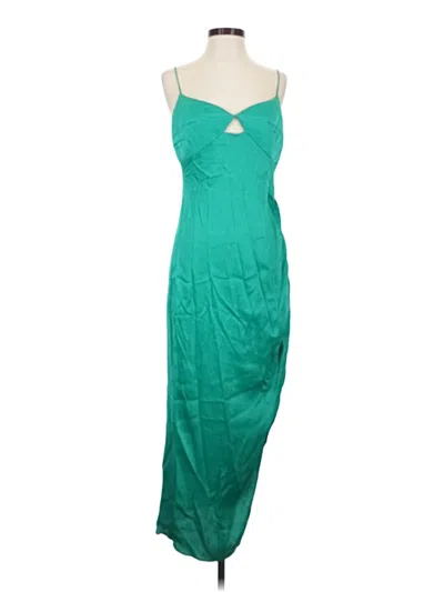 Pre-owned Saylor Cocktail Dress In Teal