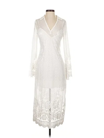 Pre-owned Saylor Cocktail Dress In White