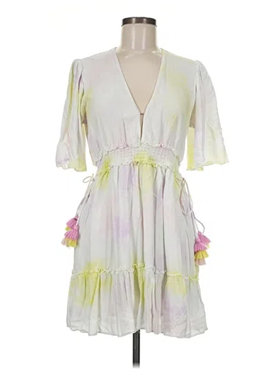 Pre-owned Saylor Cocktail Dress In White