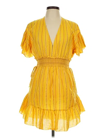 Pre-owned Saylor Cocktail Dress In Yellow