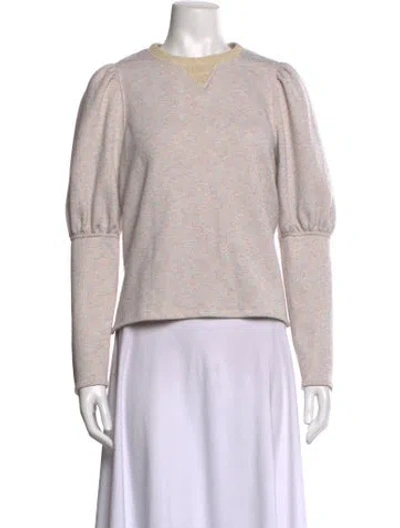 Pre-owned Saylor Crew Neck Sweater In Pink