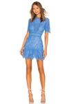 Saylor Darian Dress In Blue