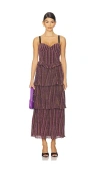 Saylor Darina Dress In Purple