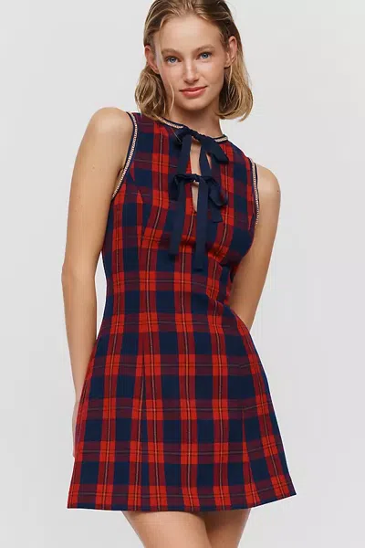 Saylor December Mini Dress In Multi