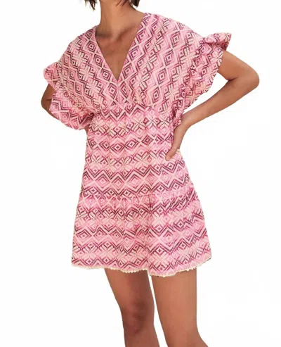 Saylor Deena Mini Dress In Pink