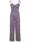 Saylor Dillan Batik Maze Jumpsuit In Multi