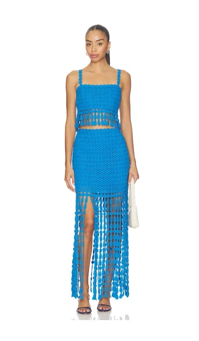 Saylor Elie Set In Blue