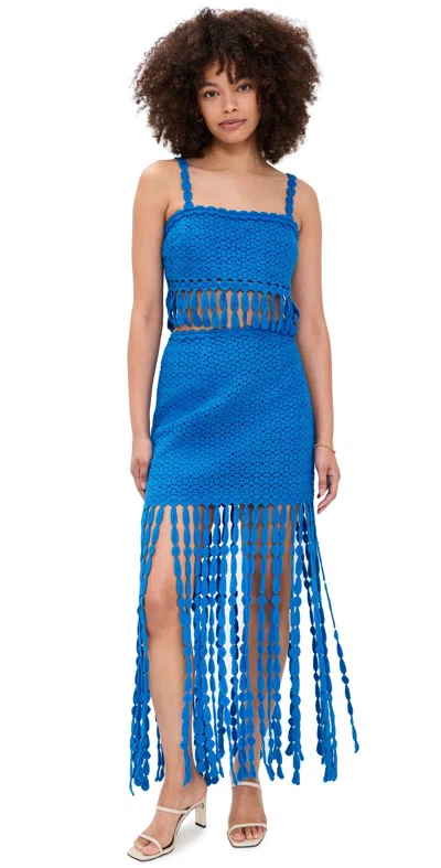 Saylor Elie Two-piece Set Cornflower In Blue