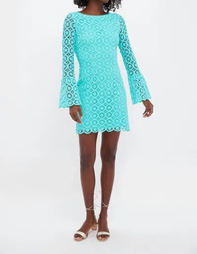 Saylor Glenda Mini Dress In Teal