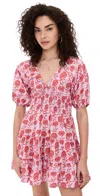 Saylor Greyson Batik Mini Dress Multi