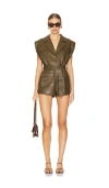 Saylor Ilse Romper In 올리브