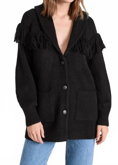 Saylor Janey Cardigan In Black