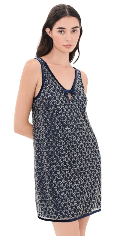 Saylor Jeanetta Dress Navy