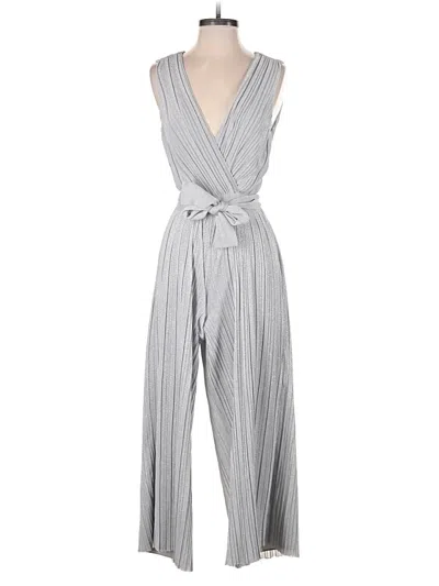 Pre-owned Saylor Jumpsuit In Gray