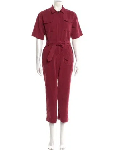 Pre-owned Saylor Jumpsuit In Pink