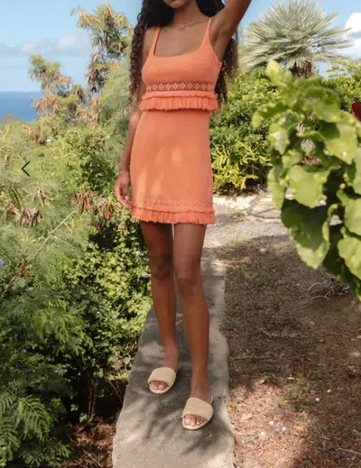 Saylor Kenzia Dress In Peach