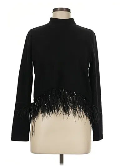 Pre-owned Saylor Long Sleeve Turtleneck In Black