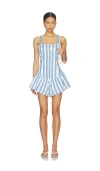 Saylor Loulou Romper In Multi