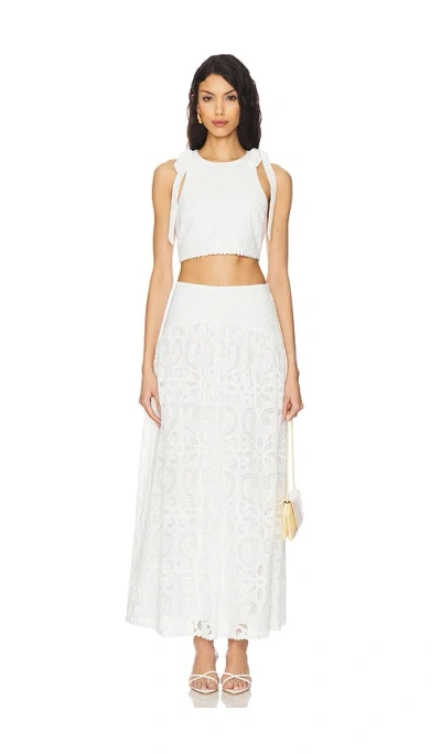 Saylor Marleigh Set In White
