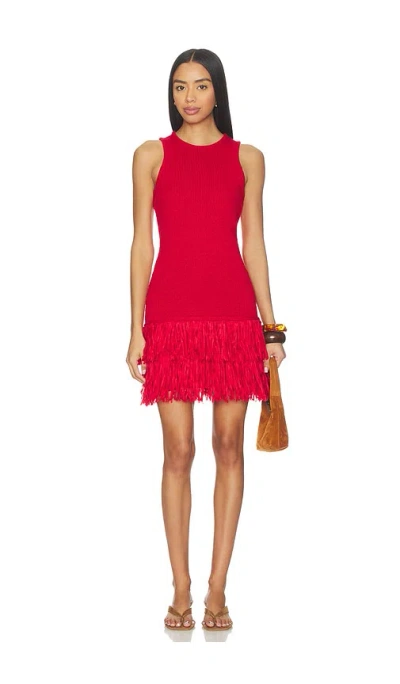 Saylor Mick Dress In Red