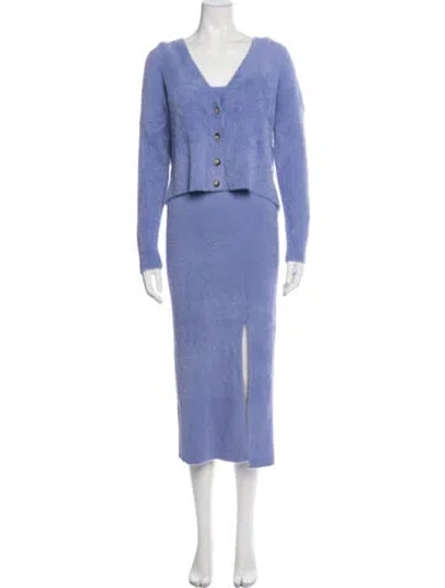 Pre-owned Saylor Nylon Skirt Set W/ Tags In Purple