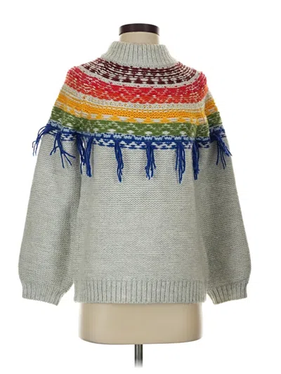 Pre-owned Saylor Pullover Sweater In Gray