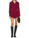 Saylor Rhea Romper In Red