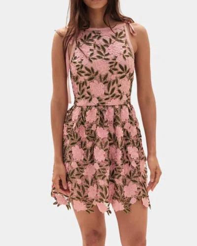 Saylor Saffi Mini Dress In Floral In Pink