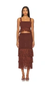 Saylor Shanda Set In Coffee Bean