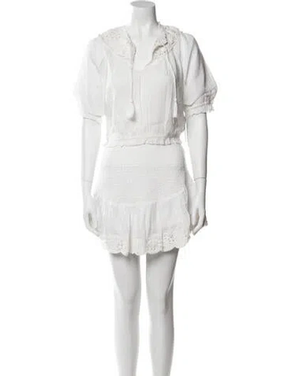 Pre-owned Saylor Skirt Set W/ Tags In White