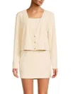 Saylor Tirzah Dress In Beige
