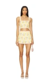 Saylor Vanka Set In Yellow