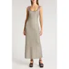 Saylor Vinia Maxi Dress In Black/creme
