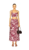 Saylor Viv Set In Red