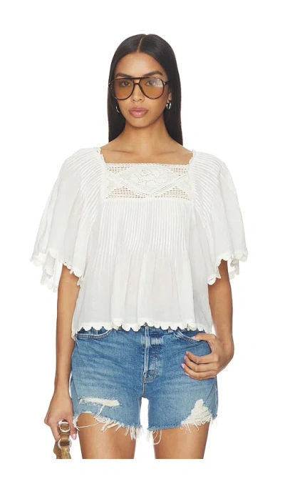 Saylor X Revolve Eula Top In White