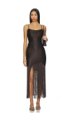 Saylor X Revolve Sally Dress In Black
