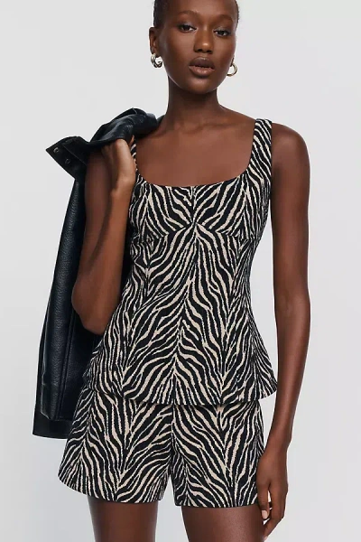 Saylor Zita Romper In Black