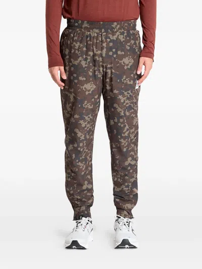 Saysky Blaze Camo Track Pants In Brown
