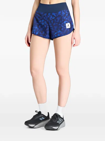Saysky Floral-print Shorts In Blue