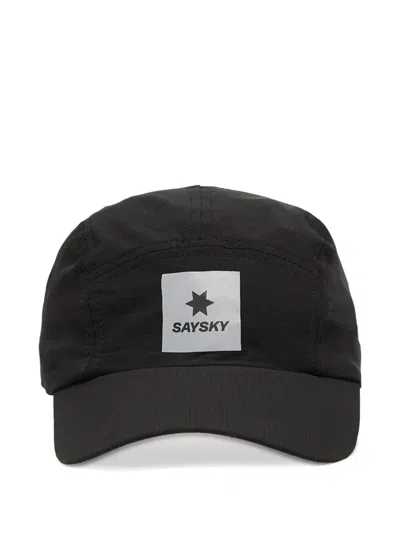 Saysky Logo-print Baseball Cap In Black