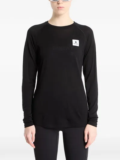 Saysky Merino Wool Base Layer In Black