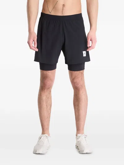 Saysky Pace 2-in-1 Shorts In Black