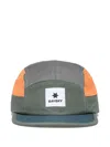 Saysky Panelled Baseball Cap In Gray