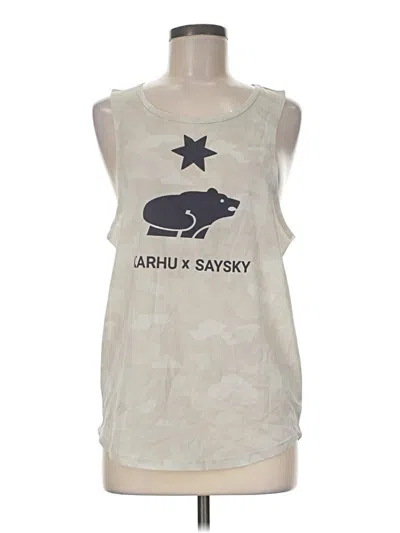 Pre-owned Saysky Sleeveless T-shirt In Ivory