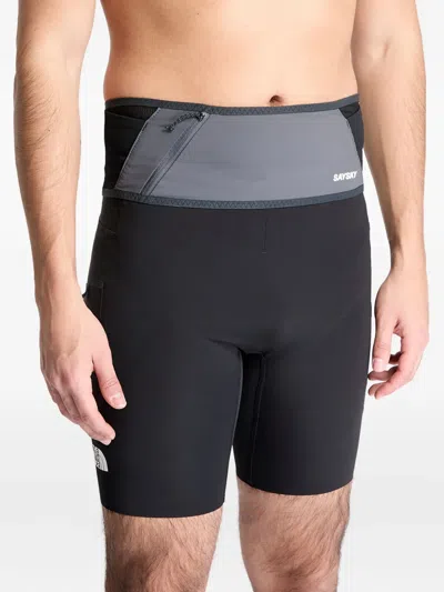Saysky Zip-pocket Running Belt In Black